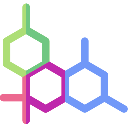 struttura molecolare icona