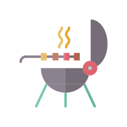 Barbecue grill icon