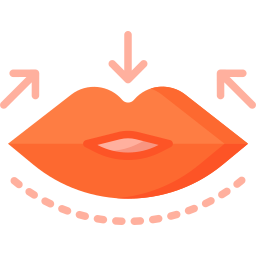 Увеличение губ иконка