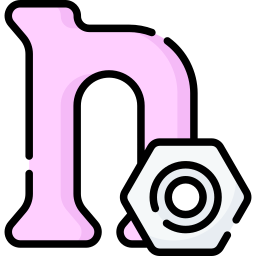 文字n icon