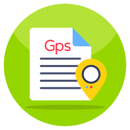 GPS navigation icon