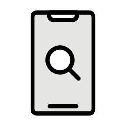 Mobile search icon