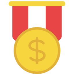 medalla icono