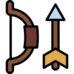 Bow and arrow icon