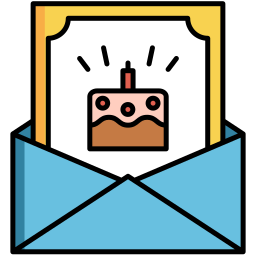 Invitation letter icon