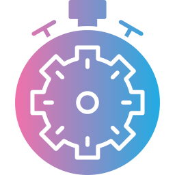 schnelle verarbeitung icon