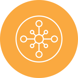 hub réseau Icône