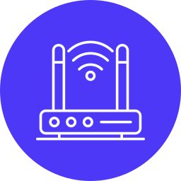 router inalámbrico icono