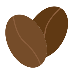 Coffee bean icon