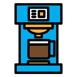 Coffee machine icon