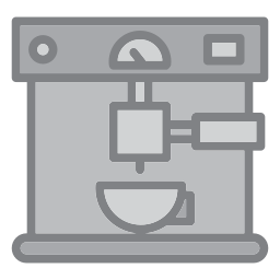 Coffee machine icon