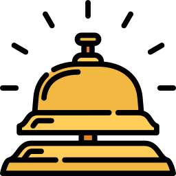 Reception bell icon