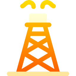 Drilling rig icon