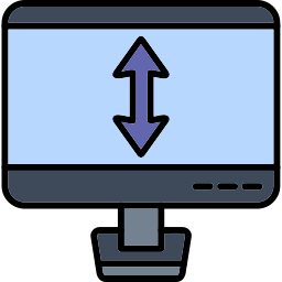 Scrolling icon