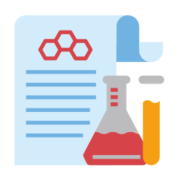 chemische analyse icoon