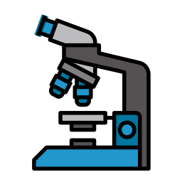 microscopio icona