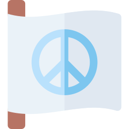 bandeira da paz Ícone