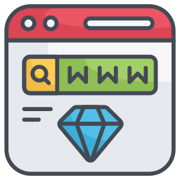 Web domain icon