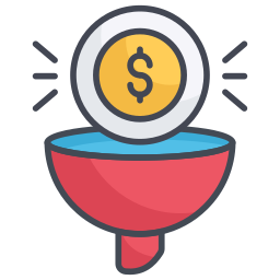 Sales funnel icon