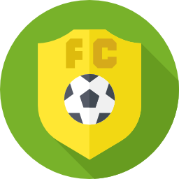 distintivo di calcio icona