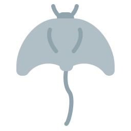 manta raya icono