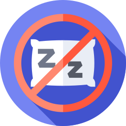 No sleeping icon