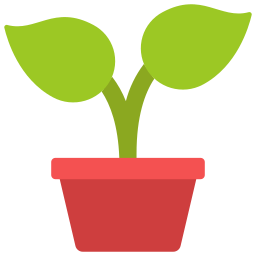 Potted plant icon