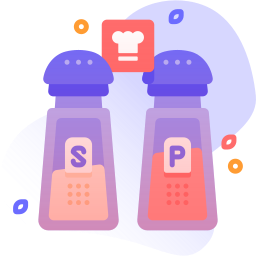 Salt and Pepper icon