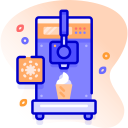 maquina de helados icono