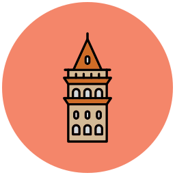 torre di galata icona