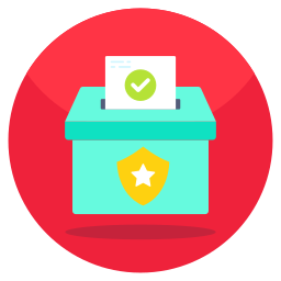 Ballot box icon