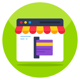 Online payment icon