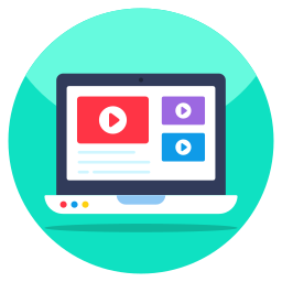 online video icon