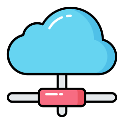 Cloud connection icon