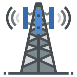 torre satélite Ícone