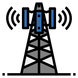 satelliet toren icoon