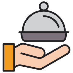 Food tray icon