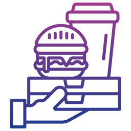 livraison de nourriture Icône