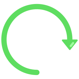 cirkel pijlen icoon