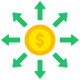 distribuição Ícone