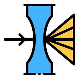 dispersione icona