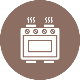 Electric stove icon