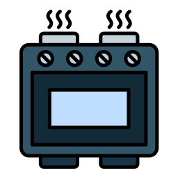 Electric stove icon