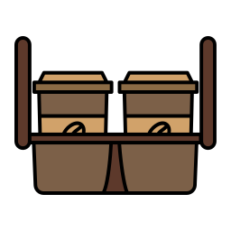 bolsa de café icono