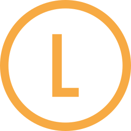 Letter l icon