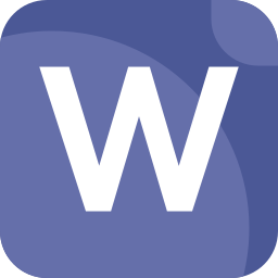 Letter w icon