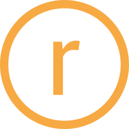 Letter r icon