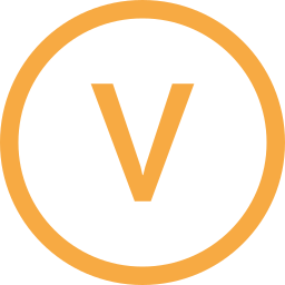 文字 v icon