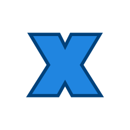 文字x icon