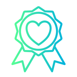 badge d'amour Icône